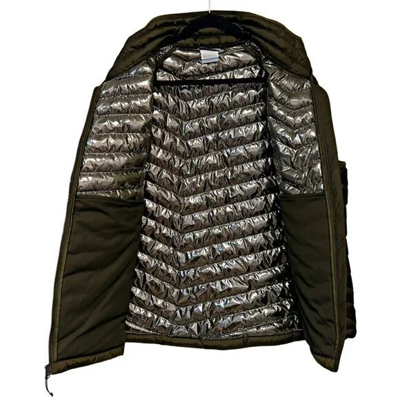 Columbia Powder Lite Insulated Puffer Vest Omni-Heat Thermal Full Zip Jacket 2X - Picture 6 of 12